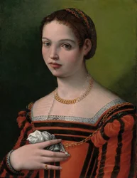 Portret van een Dame