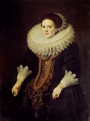 Portret van een Nederlandse vrouw