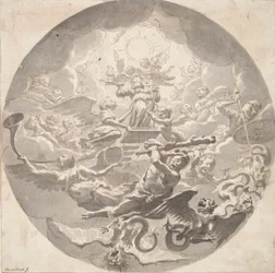 Allegorie van de Bescherming van Kunst