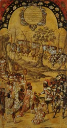 De verovering van Mexico, Paneel VIII, c.1696-1715