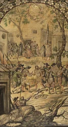 De verovering van Mexico door Hernan Cortes