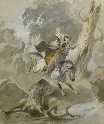 De ontvoering uit de serie Scènes du Caucase