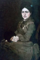 Mevrouw Munkacsy, c1864-1900