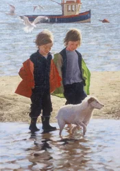 De hond uitlaten