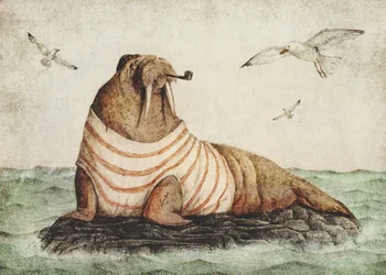 De heer aan zee