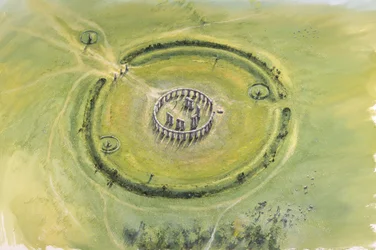 Stonehenge Fase 3, ca. 20e eeuw v.Chr.