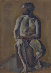 Portret van Kirill Zdanevich 1892-1969, 1910s
