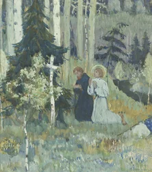 De oprichting van het Trinity-Sergius Klooster