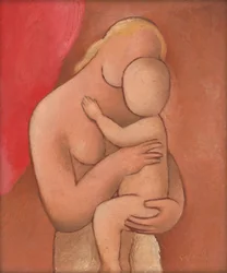 Moeder en baby, c.1934