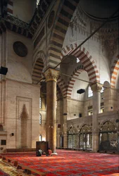 Interieur van de Suleymaniye Moskee