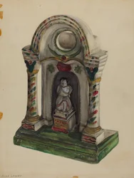 Religieus houtsnijwerk