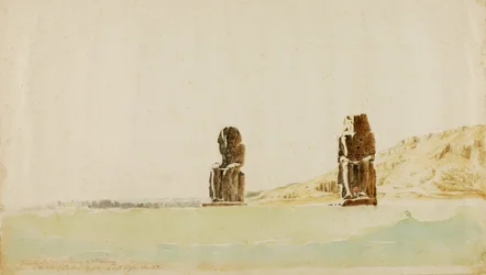 Beelden bij Memnon, Thebe