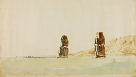 Beelden bij Memnon, Thebe