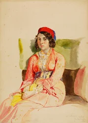 Turks Meisje van Constantinopel