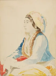 Turks meisje uit Constantinopel, n.d.