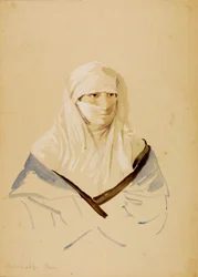 Turkse Dame van Brusa