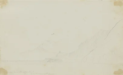 Vesuvius vanaf Amalfi Punt