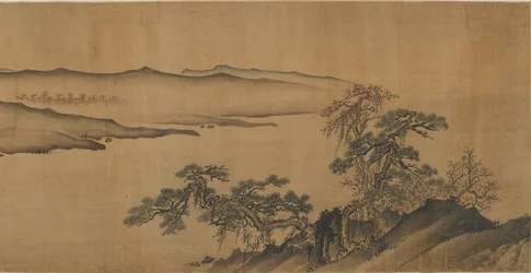 Heuvels langs een rivier, 16e-17e eeuw