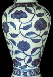 Grote blauw-witte vaas, Jaijing-periode