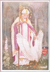 Sint-Hugo en de witte zwaan