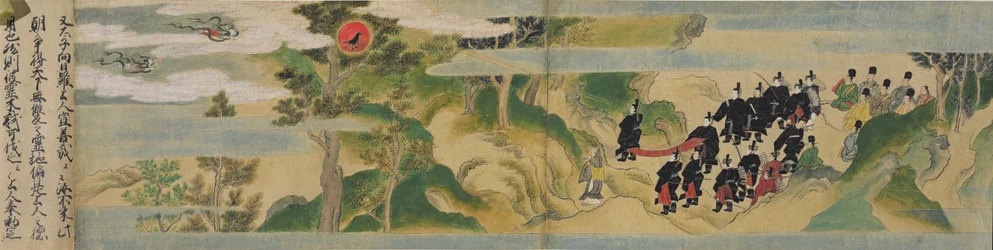 Geschiedenis van de oprichting van de Geppoji-tempel, Muromachi-periode, ca. 1495