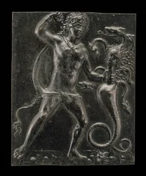 Hercules en de Lernaeaanse Hydra, eind 15e - begin 16e eeuw