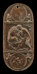Hercules en de Nemeïsche Leeuw, eind 15e - begin 16e eeuw