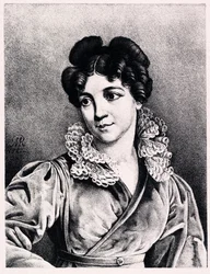 Portret van gravin Praskovya Petrovna Kutaysova 1784-1870