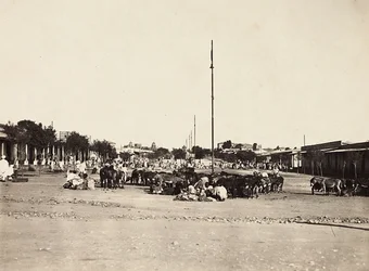 Het bouwen van een rijk in het fascistische tijdperk: het oude marktplein van Asmara, 09/05/1936