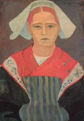 Jonge Bretonse Meisje