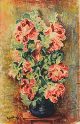 Boeket pioenen; Le Bouquet de Pivoines, ca.1930 (olieverf op doek)