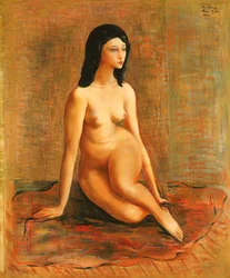 Nude Sitting; Nu Assis