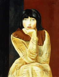 Jonge vrouw zittend; Jeune Femme Assise