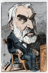 Eugene Pelletan (1813-1884), Franse literaire journalist en politicus in 