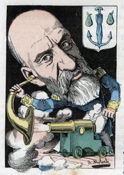 Portret van Francois Ferdinand Philippe, Prins van Joinville (1818-1900)
