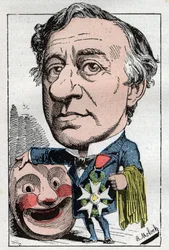 Portret van Francois Jules Edmond Got (1822 - 1901) Franse acteur