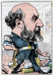Portret van Guillaume Victor Augier (1820-1889) Franse toneelschrijver.