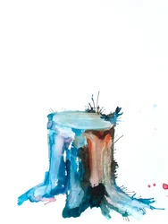 Blauwe scheuten, 2020