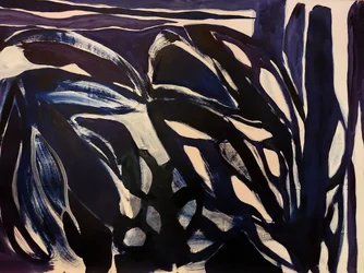 Vloeibare abstracte maritieme kunst