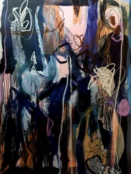 Levendige abstracte beweging