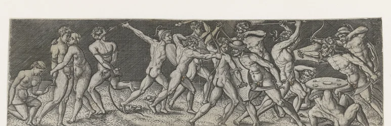 Gevecht tussen elf soldaten