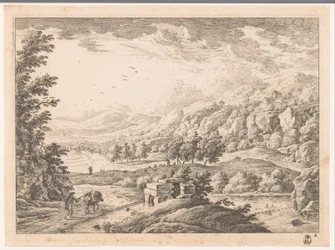 Landschap met rivier