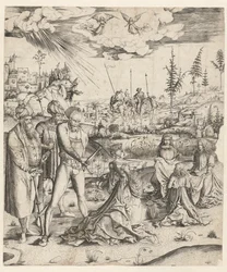 Het martelaarschap van de heilige Catharina