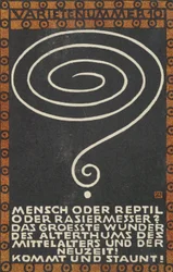 Varietenummer 10: Mens of Reptiel of Scheermes, 1907