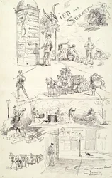 Weense Typen 1885 (Wenen in de Zomer)