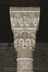 Kasbah van Thamiel glaoui, kapiteel (stucwerk)