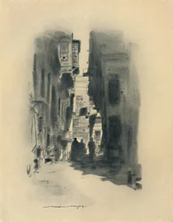 Een Straat in Caïro, 1903
