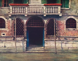Een deur, Venetië, 1903