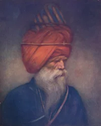 Een Sikh speerdrager, 1903
