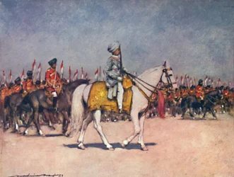 Zijne Hoogheid de Maharaja van Patiala